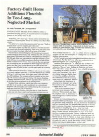 Press Article - Modular Home