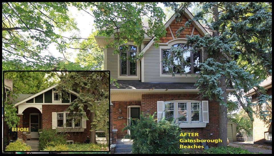 Home renovations before and after in Toronto